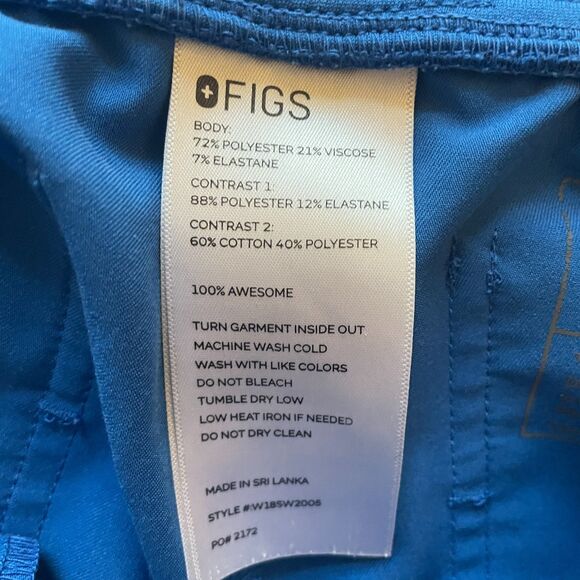 FIGS Womens Zamora Joggers Scrub Pants Elastic Waistband Technical Collection S - Picture 7 of 7